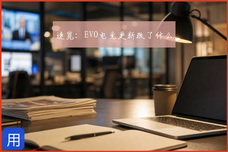 速览：EVO电竞更新改了什么